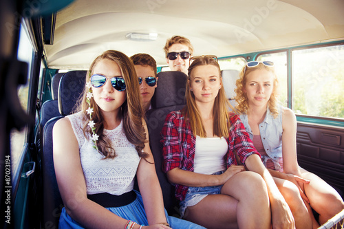 Beautiful young people a on road trip © Halfpoint