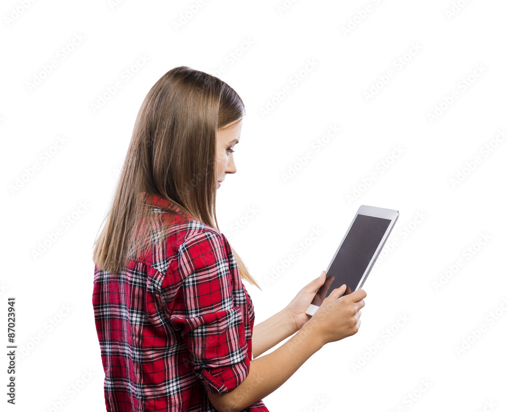 Beautiful young teenage girl