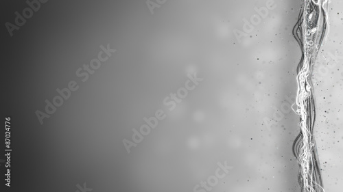 energy grey waves abstract background