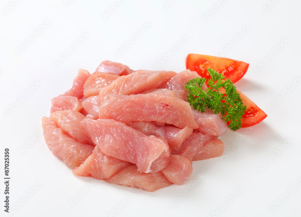 Turkey breast strips Turkey breast strips