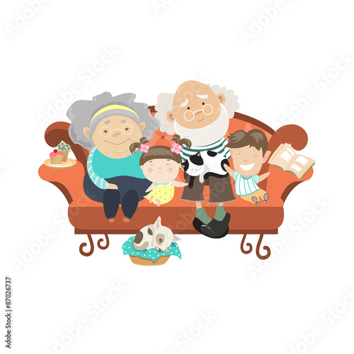 Grandparents and grandchildren