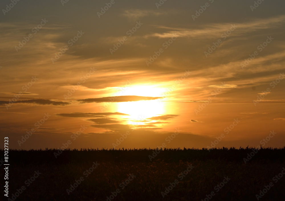 Fototapeta premium Zachód słońca