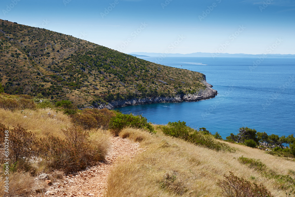 Coast in the Adriatic Sea