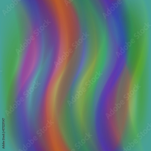 Abstract Colorful Seamless Wave Pattern. Vector
