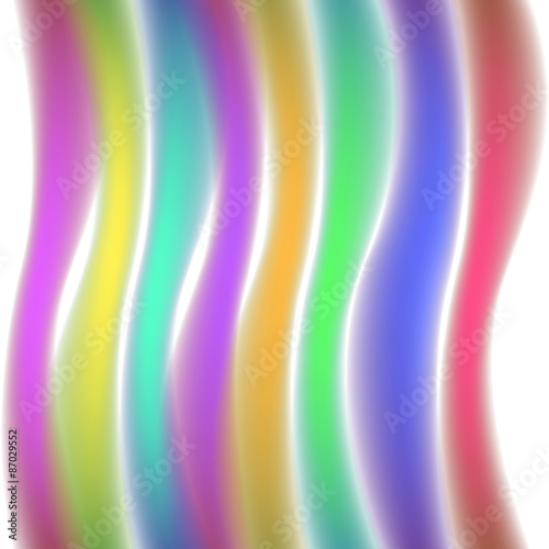 Abstract Colorful Seamless Wave Pattern. Vector