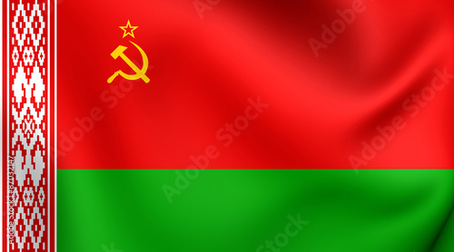 Flag of Byelorussian SSR (1920-1991)
