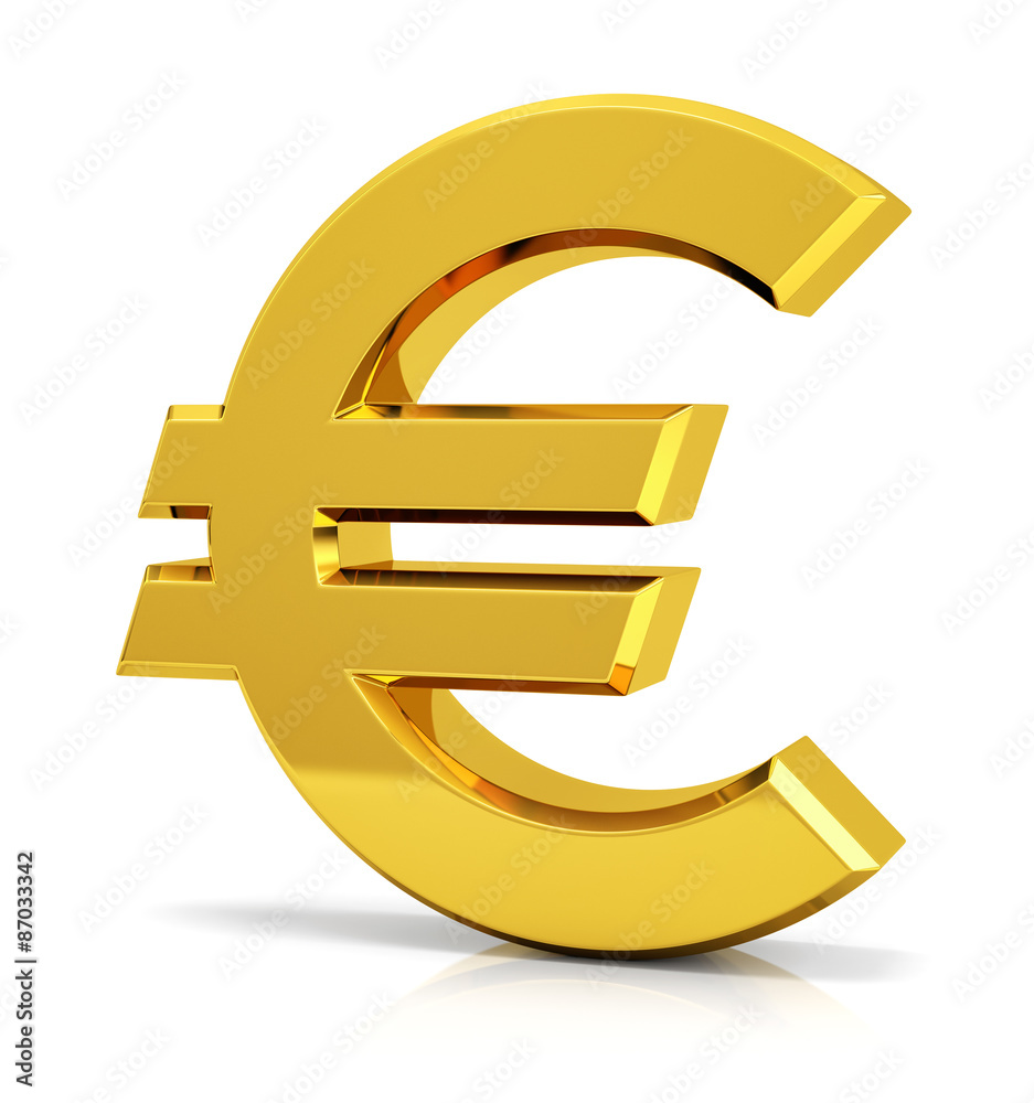 Euro Sign (Symbol) - obrazy, fototapety, plakaty 