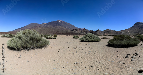 Teide National Park in Tenerife  Spain