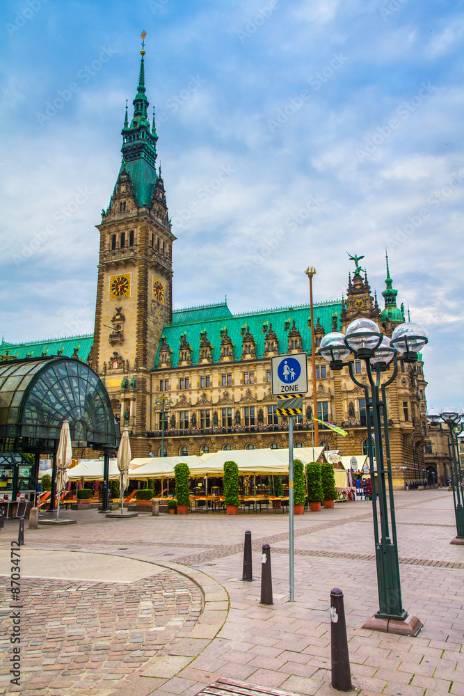 Naklejka premium Hamburg - Germany