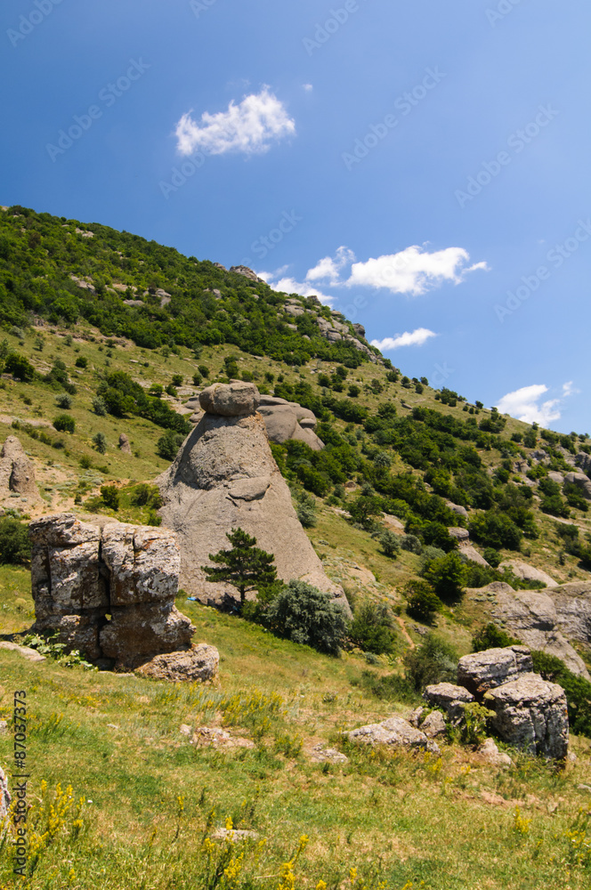 Mountain plateau, Crimea, Ukraine