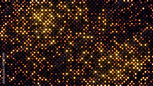 flashing glowing circles wall abstract background
