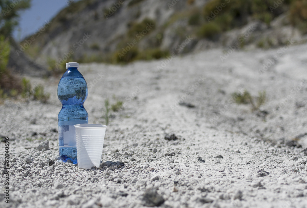 Obraz premium Water In A Desert