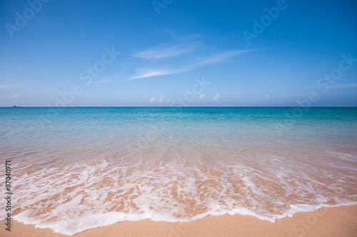 beach and tropical sea © theerapakorn