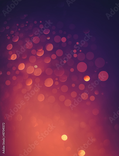 Obraz na plátně Art colorful bokeh design background
