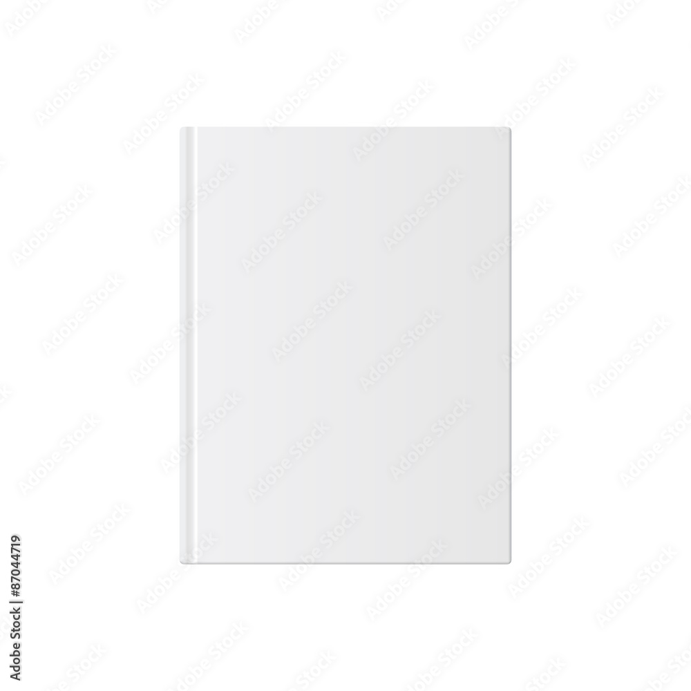 Light Realistic Blank book cover Light Realistic Blank book cover