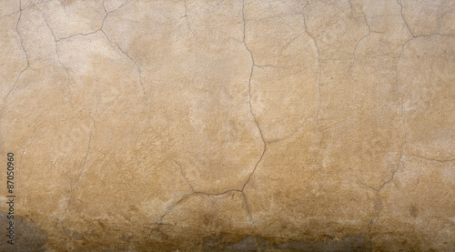 Cement wall with crack texture background