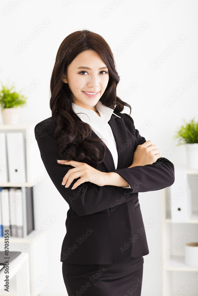 beautiful young businesswoman working in the office beautiful young businesswoman working in the office