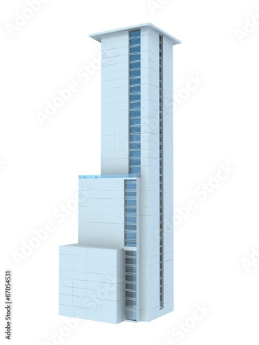 single skyscraper photo