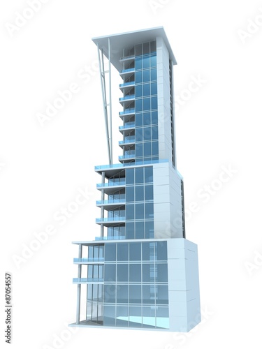 single skyscraper photo