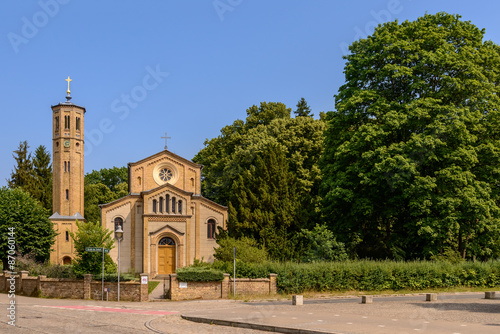 Italien in Brandenburg: Die Kirche von Caputh photo