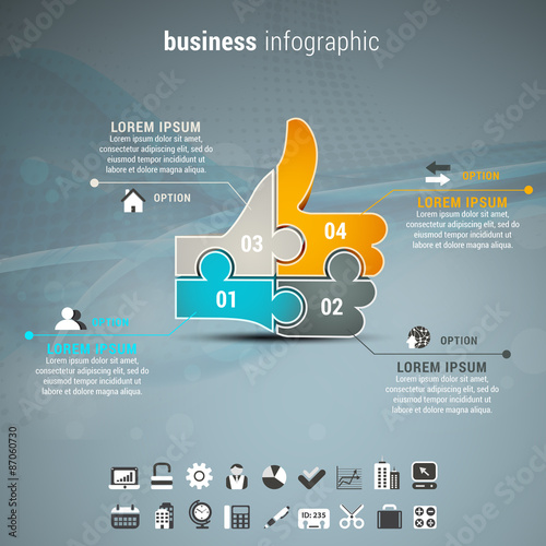Business infographic
