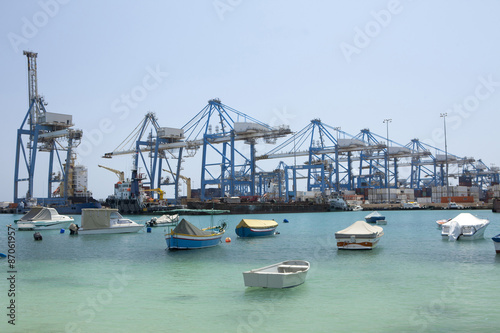 Tableau sur toile freeport Birzebbuga