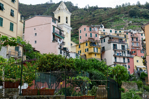 Fototapeta Naklejka Na Ścianę i Meble -  The village of Manarola on Cinque Terre