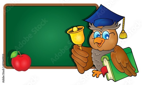 Owl teacher theme image 8