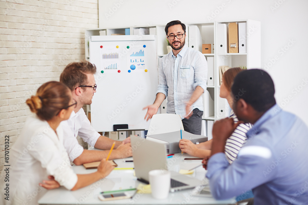 Obraz premium Explaining data