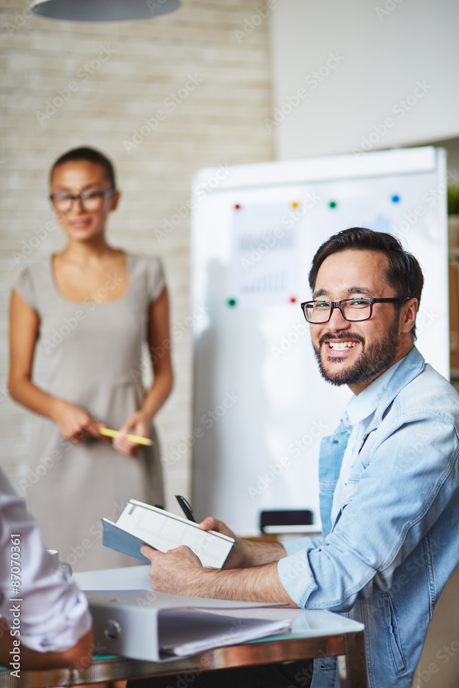 Obraz premium Successful specialist