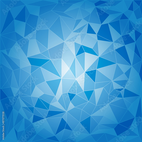 Abstract triangular background