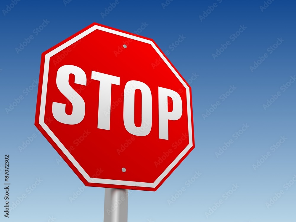 stop sign