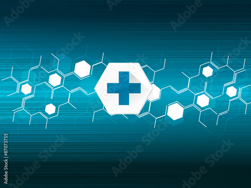 Vector design Medical background.