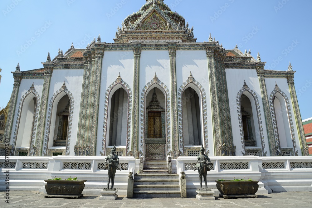 Obraz premium Acient Architecture in Emerald Temple