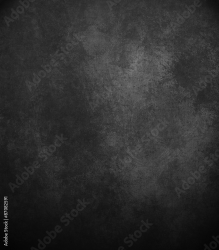 abstract black background, old black vignette border frame white