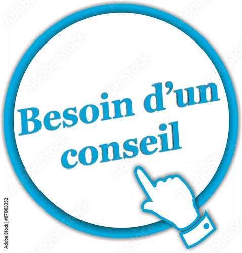 bouton besoin d'un conseil