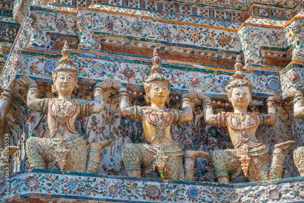 Wat Arun - the Temple of Dawn in Bangkok, Thailand