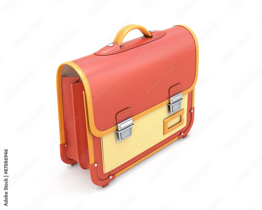 3d illustration satchel 3d illustration satchel