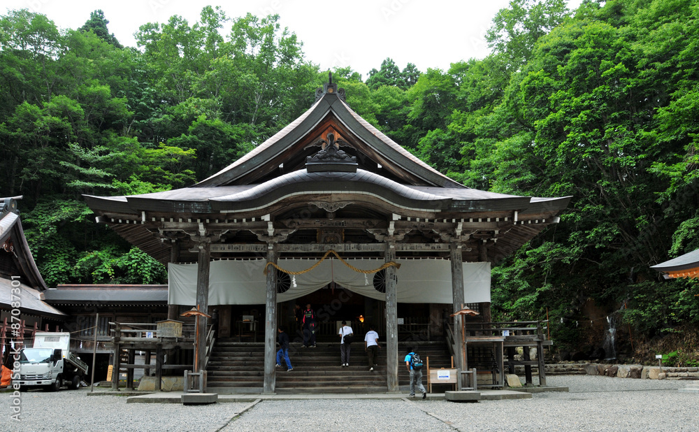 長野県　パワースポット　戸隠神社　中社