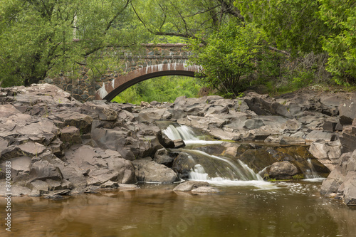 Stone Arch Bridge   Creek Scenic