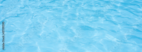 Blue water in swimming pool © yotrakbutda
