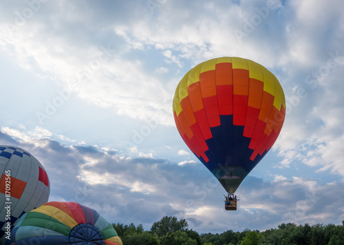 Hot Air Balloon launched at festival 