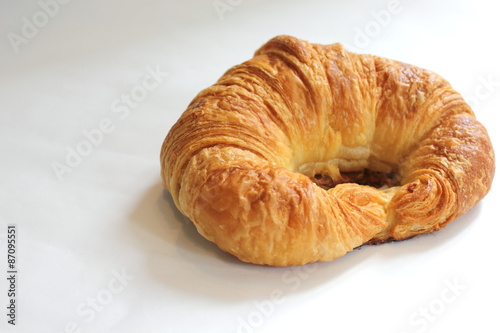 Fresh delicious croissant