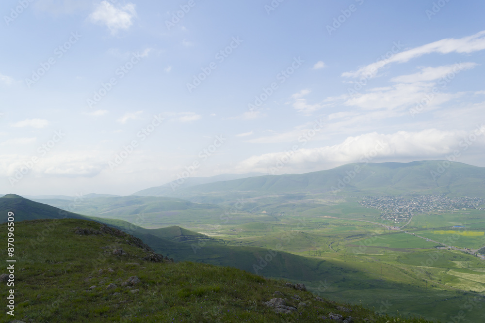 Alpine landscape in the Caucasus, Armenia