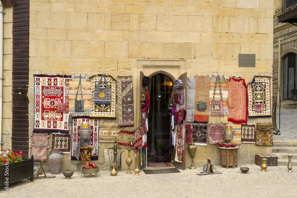 Antiques on sale in arabic town