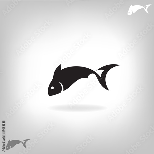 Vector illustration of a fish