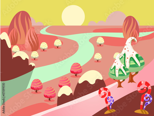 Candy Land Vector