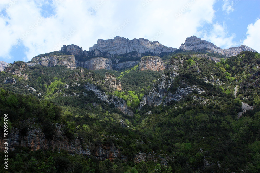 Cañón de Añisclo, Parque Nacional de Ordesa y Monte Perdido, Pirineo de Huesca,