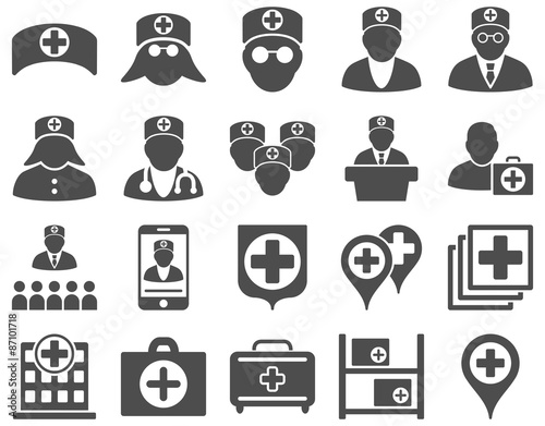 Medical icon set