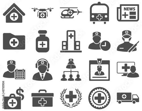 Medical icon set